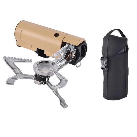 Portable camping cassette stove