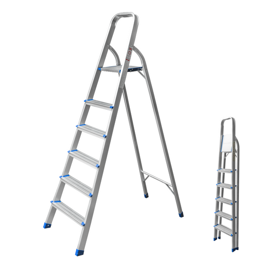 Aluminium A-Shape Step Ladder – 150kg Max Load