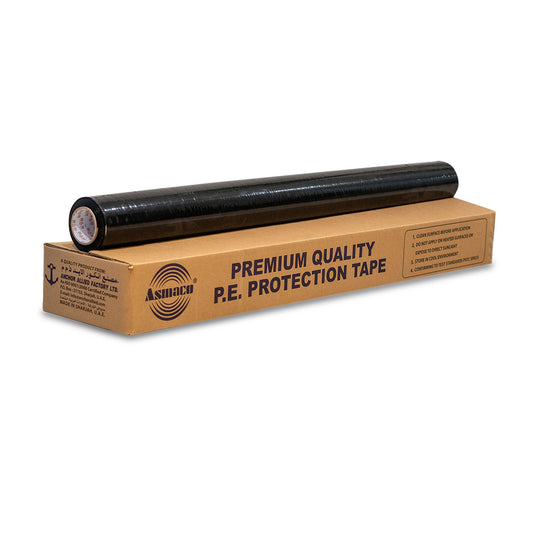 PROTECTION TAPE 1250MM X 65 YARDS BLACK