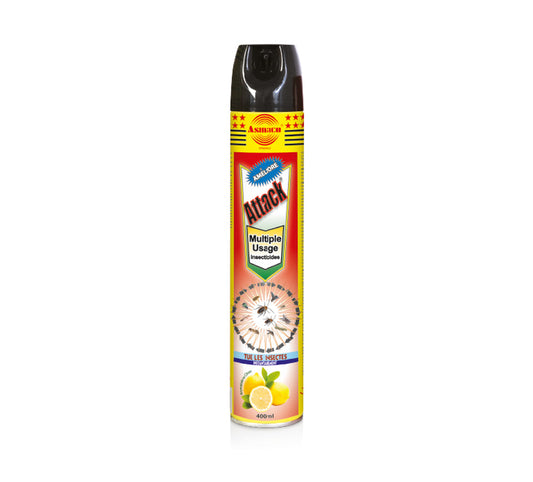 Attack Multi Purpose Insect Killer - Lemon 400ml