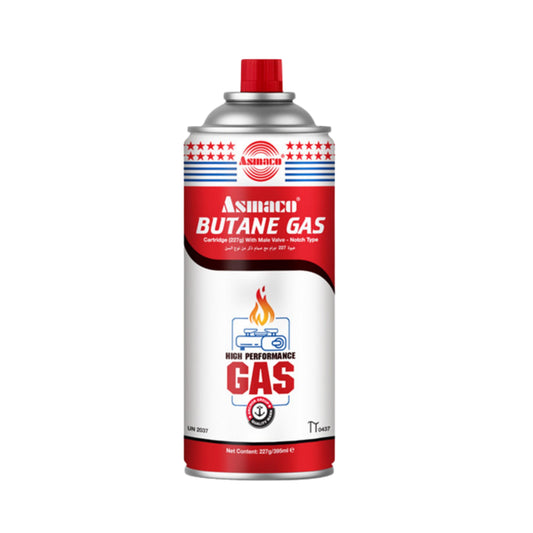 Asmaco Butane Gas 395ml (227gms)